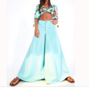 Farm Rio High Waisted Wide Leg Pants